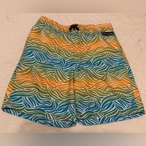 3 for$10✨Body Glove Kids Green, Blue & Orange Wave-Print Swim Shorts, Size 10